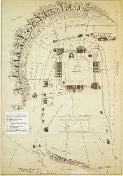 Fort Dearborn | Architecture & Design Dictionary | Chicago Architecture ...