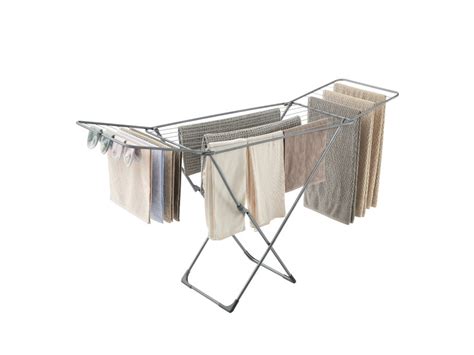 Songmics Tendoir Linge S Choir Pliable Avec Barres Support De