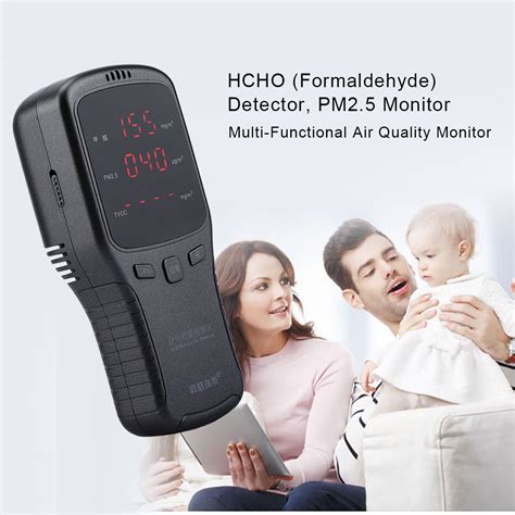 Otviap Multi Functional Air Quality Monitor Hcho Formaldehyde Detector