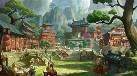 ArtStation - Kung Fu Panda , muyang xu | Panda art, Kung fu panda ...