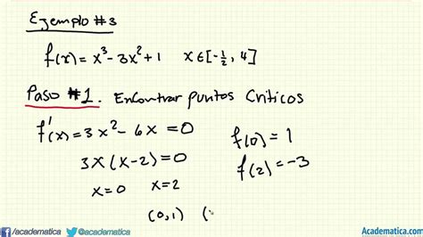 Ejemplos De Como Encontrar Numeros Criticos De Funciones YouTube