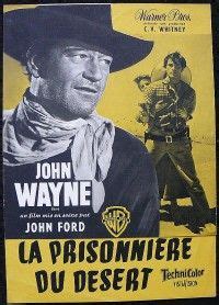 La Prisonnière du désert John wayne John ford Wayne