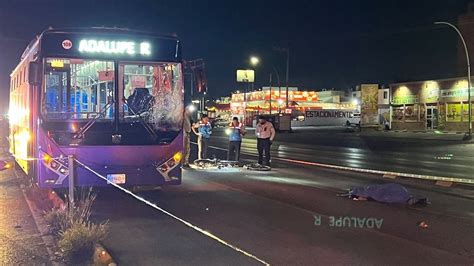 Muere Ciclista Embestido Por Transporte Urbano