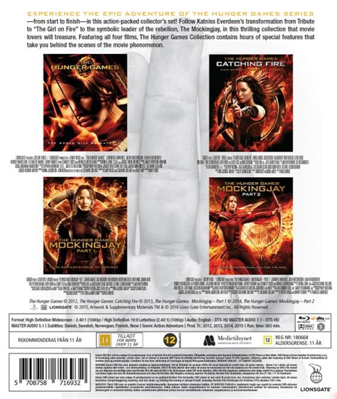 The Hunger Games Complete 4 Film Collection