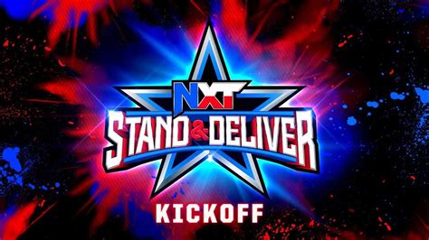 Wwe Nxt Stand And Deliver Preview Match Cards And More Howdysports