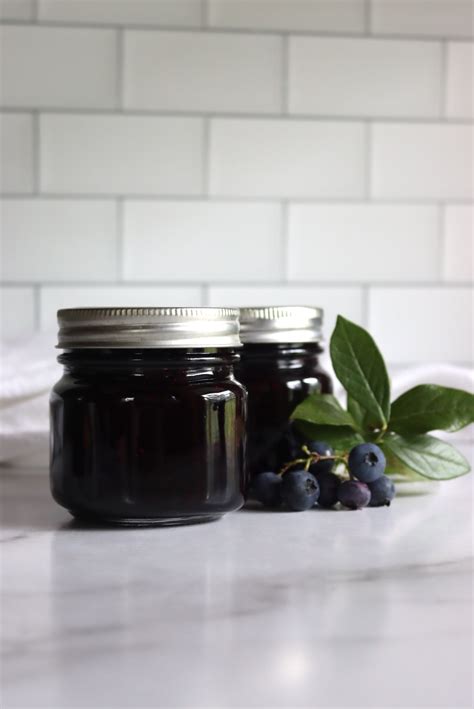 Blueberry Jam Without Added Pectin Creative Canning