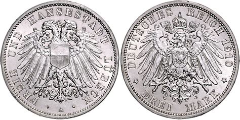 NumisBids Emporium Hamburg Auction 98 Lot 2949 LÜBECK Freie und