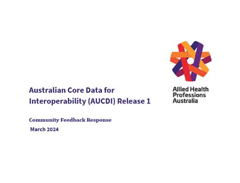 Digital Health Allied Health Professions Australia