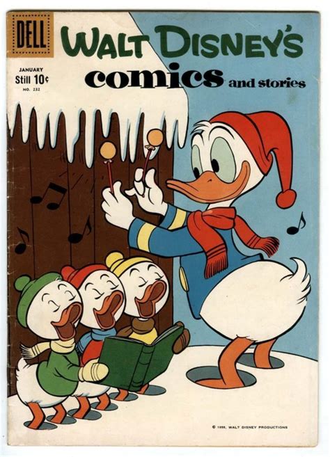 Walt Disney S Comics And Stories 232 1960 Carl Barks Donald Duck Polar