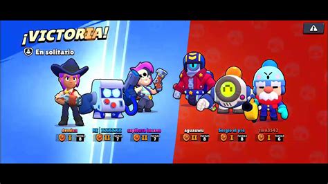 JUGANDO ALGUNAS PARTIDAS DE LIGA ESTELAR EN BRAWL STARS YouTube