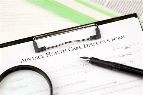 advance health care directive blank form   tablet lies  office
