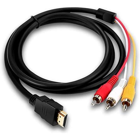 Ociodual Adattatore Convertitore Da Hdmi Digitale A Av Rca Cvbs