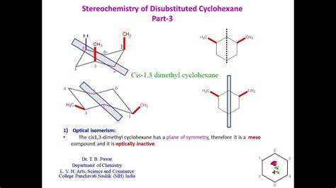 Stereochemistry Of Disubstituted Cyclohexane Part 3 Youtube