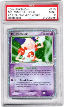 Mr Mime Ex Ex Fire Red Leaf Green Pokemon Trollandtoad