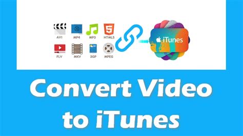 How To Convert A Video To Itunes Format For Playback