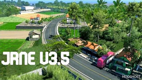 Java Road NEW Edition V3.5 1.54 ETS2 Map Mod - ModsHost
