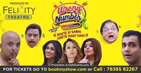 THEATRE : Felicity Theatre presents "Wrong Number" Hindi Comedy play ...