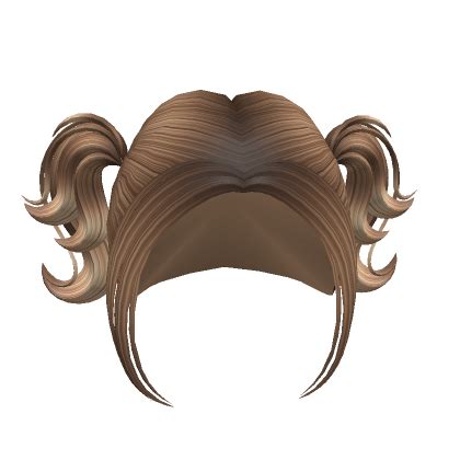 Curly Holiday Pigtails In Ombre Roblox