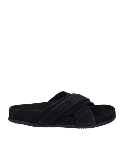 Buy TOM FORD Suede Sliders The Brand Elevates The Classic Slipper