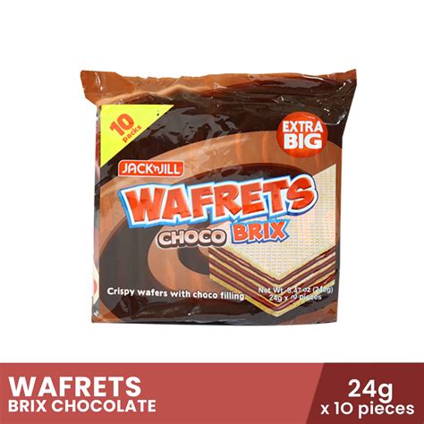 WAFRETS Brix Chocolate 10 packs x 24g – Biggrocer