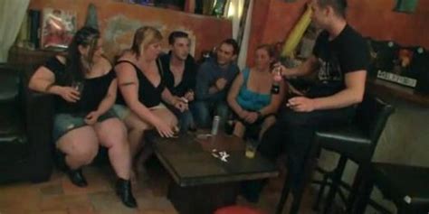 FATTYPUB Spin The Bottle Leads To BBW Group Sex Tnaflix