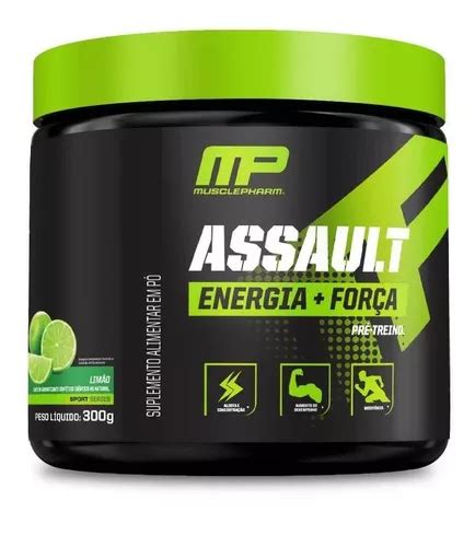 Pr Treino Assault G Doses Musclepharm Sabor Lim O Mercadolivre