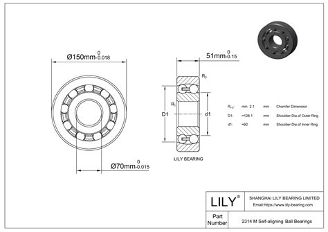 S M Stainless Steel Self Aligning Ball Bearings Lily Bearing