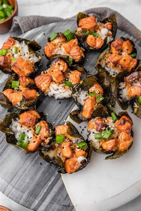 Salmon Sushi Bake - Every Little Crumb