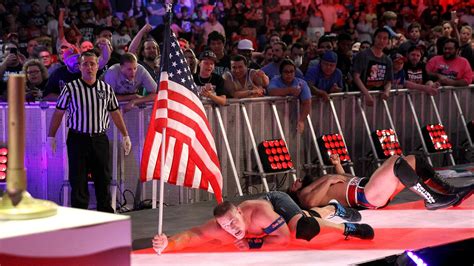 John Cena Vs Rusev Flag Match Photos WWE