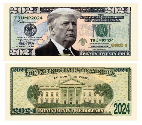 Trump Dollar Bill 2024 - diane josefina