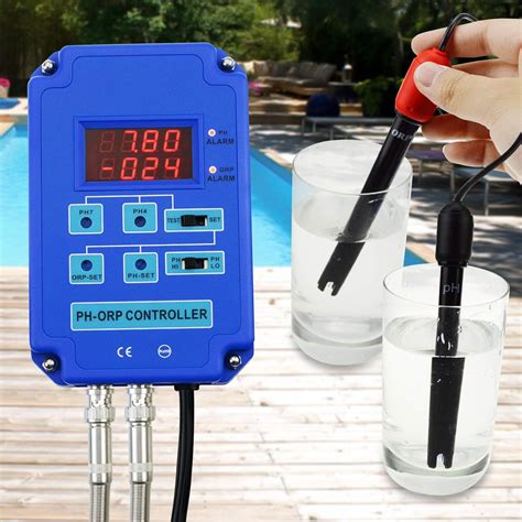 Buy Digital 2 In 1 PH ORP Redox Controller Monitor With Electrode Probe