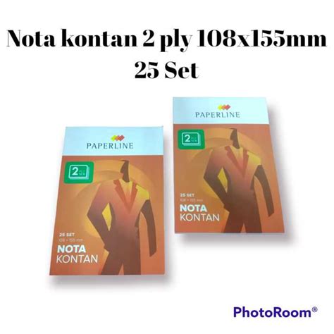 De Royale Buku Nota Kontan Paperline Ukuran Kecil 2 Ply Isi 25 Set Nk