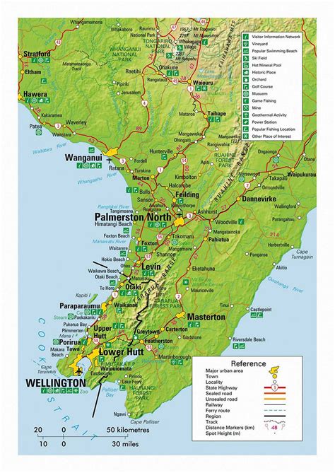 Kapiti Coast New Zealand Map Corrie Christina