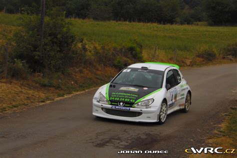 Clemençon Benjamin Fouret Jessica Peugeot 206 S1600 Rallye