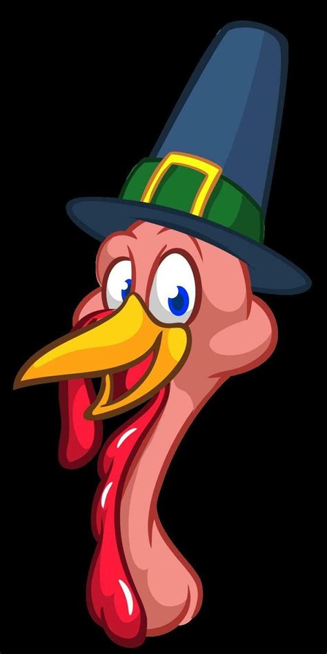 Cartoon happy cute thanksgiving turkey bird. Vector illustration ...