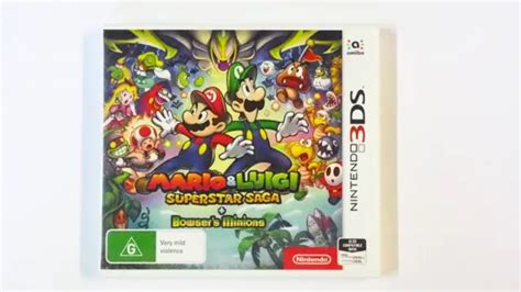 Mario Luigi Superstar Saga Bowser S Minions Vgc Nintendo Ds Auspal