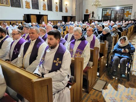 Pożegnanie śp ks prał Karola Szumachera Archidiecezja Łódzka