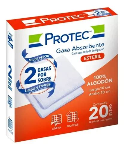 Gasas Est Riles Protec Absorbentes X Cm Pz Mercadolibre