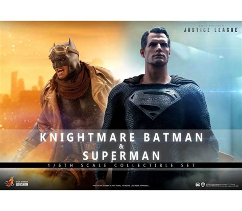 Hot Toys 1 6 Zack Snyder S Justice League 2 Pack 1 6 Knightmare Batman