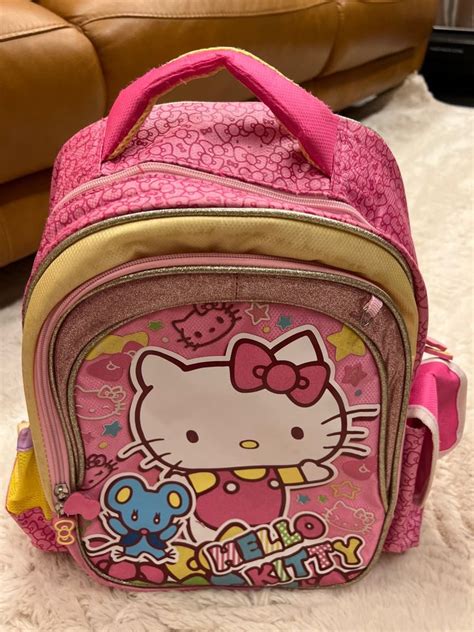 Hello Kitty School Bag Original Hobbies And Toys Stationery And Craft