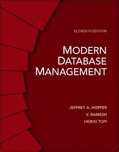 Modern Database Management Th Edition Lalatee Store