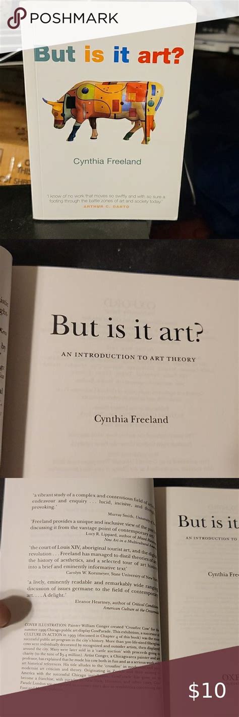 "but is it art?" by Cynthia Freeland | But is it art, Freeland, Art theory