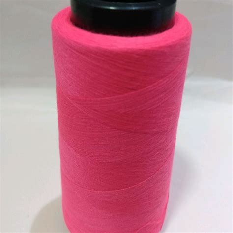 Linha De Costura Bonfio Cor Rosa Neon Elo