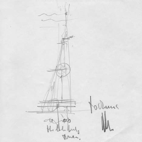 Renzo Piano Sketches at PaintingValley.com | Explore collection of Renzo Piano Sketches