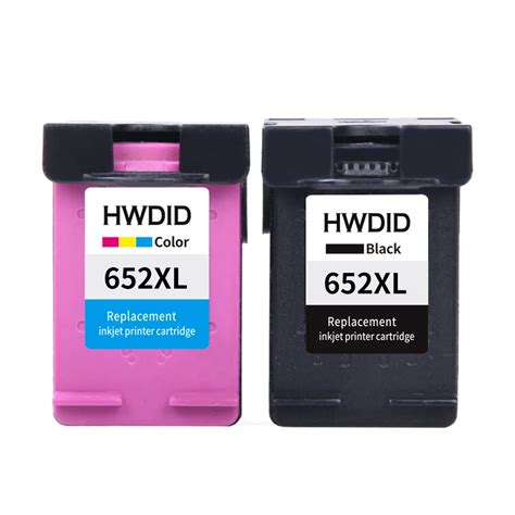 HWDID 652 Refill Ink Cartridge Replacement For HP 652XL For HP Deskjet