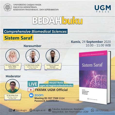 Bedah Buku “comprehensive Biomedical Sciences Sistem Saraf” Kamis 24