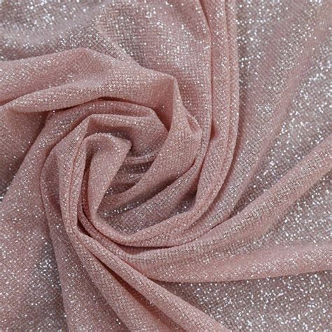 Glitter Fabric By The Yard Ivory Glued Glitter Lace Fabric Etsy