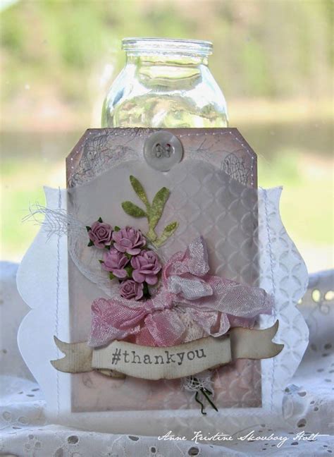 Crafting Ideas From Sizzix UK Anne Kristine Holt Crackle Painting