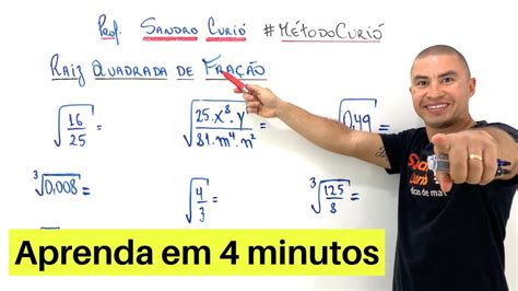 Como Resolver Raiz Quadrada De FraÇÕes Youtube