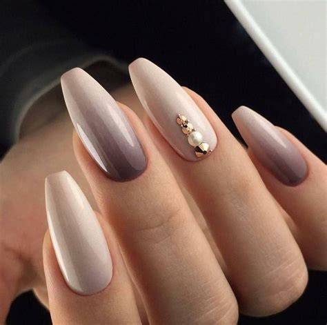 Designs With Nude Nail Polish Mauve Nails Matte Nails Design